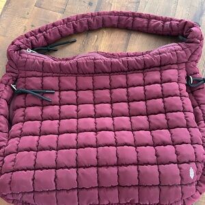 Free People Quilted Carryall Bag